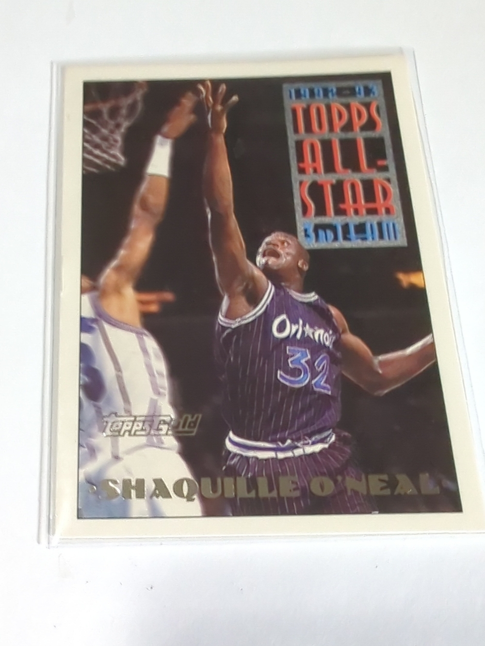 1993 Shaquille Oneal Topps #134 Rookie All Star Orlando Magic Basketball Card